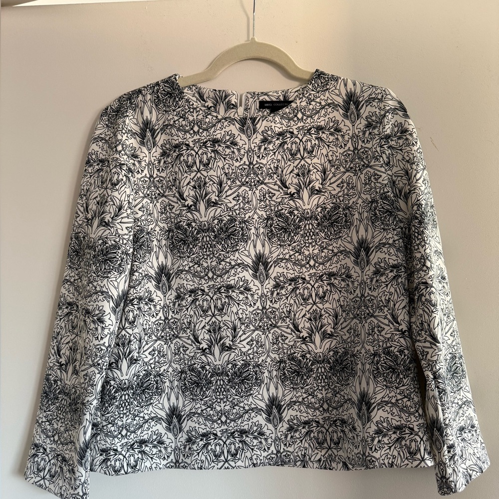 Mango Patterned Top